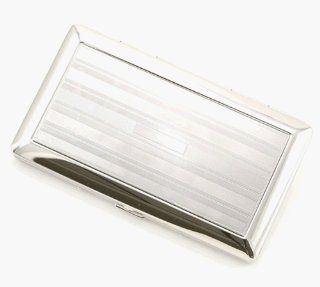 Visol Chrome Plated Brass Cigarette Case for 120s size cigarettes with Built in Mirror Sports & Outdoors