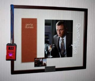 James Bond 007, DANIEL CRAIG Autograph, QUANTUM OF SOLACE Prop, crew badge, call sheets DVD UACC James Craig Entertainment Collectibles