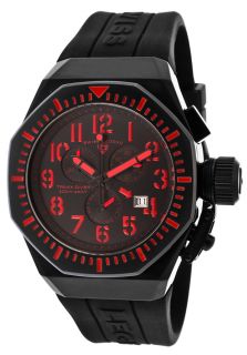Swiss Legend 10540 BB 01 RDA  Watches,Mens Trimix Diver Chronograph Black Dial Black Silicone, Chronograph Swiss Legend Quartz Watches
