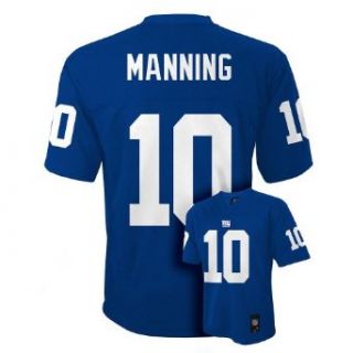 Eli Manning  New York Giants Youth Blue Jersey Large 1416 Clothing