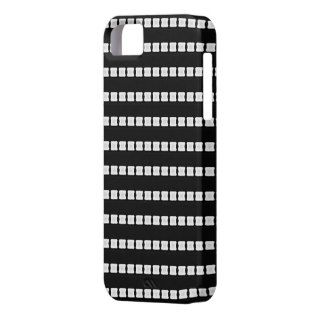Black and White Lozenge Stripe iPhone 5 case