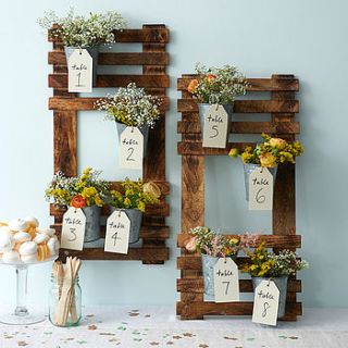 wooden wedding table plan by the wedding of my dreams