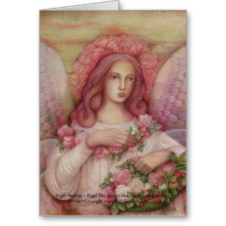 Engel Ambriel Karte Greeting Cards