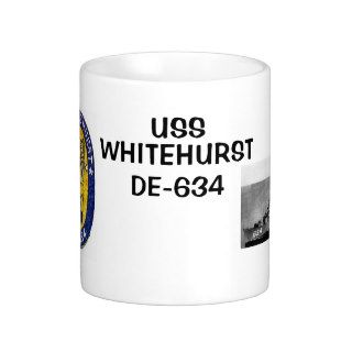 USS WHITEHURST  DE 634 MUG