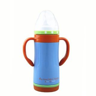 'The Insulated Sippy' by Eco Vessel Insulated Stainless Steel Sippy Cup   10 Oz   Hudson Blue   10 oz   Container  Ecovessel Insulated Sippy  Baby