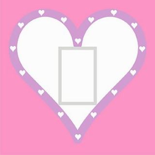 heart light switch cover by beeswitched