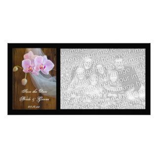 Rustic Elegance Country Wedding Save the Date Photo Card Template