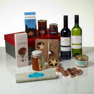 the christmas number one gift hamper by whisk hampers