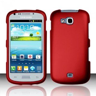 3 in 1 Bundle For Samsung Galaxy Admire II 2(Cricket)   Hard Case Snap on Cover (Red)+ICE CLEAR(TM) Screen Protector Shield(Ultra Clear)+Touch Screen Stylus Cell Phones & Accessories