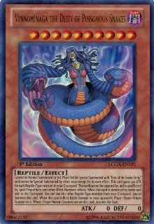 YuGiOh Legendary Collection 2  Vennominaga the Deity of Poisonous Snakes (Ul Toys & Games