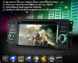 NEW Chrysler 300C Sebring Aspen OEM Digital Touch Screen Car Stereo 3D Navigation GPS DVD TV USB SD iPod Bluetooth Hands free Multimedia Player  In Dash Vehicle Gps Units 