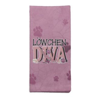 Lowchen DIVA Cloth Napkin