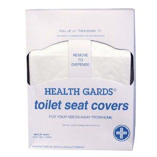 Hospeco Health Gards HG QTR 5M Quarter Fold Toilet Seat Covers (25 Packs of 200)