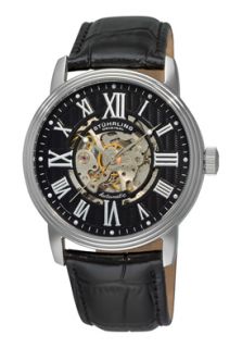 Stuhrling Original 1077.33151  Watches,Mens Delphi Venezia Automatic Black Dial, Luxury Stuhrling Original Automatic Watches