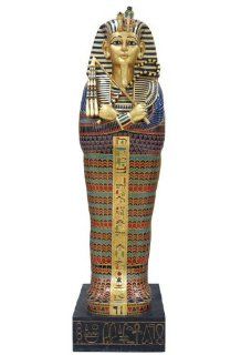 Unicorn Studios WU73278VA Tutankhamen Sarcophagus King Tut Egyptian Cabinet   Statues