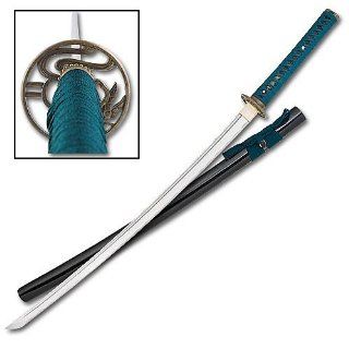 United Cutlery Flying Dragon Functional Katana   Green  Martial Arts Practice Swords  Sports & Outdoors