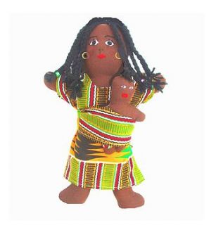 african doll sewing kit by sewgirl