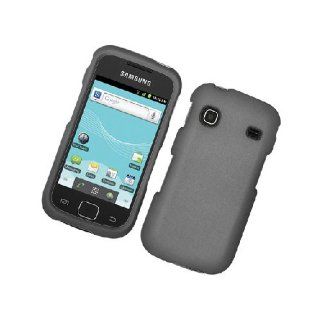 Samsung Repp R680 SCH R680 Silicone Gel Black Hard Cover Case Cell Phones & Accessories