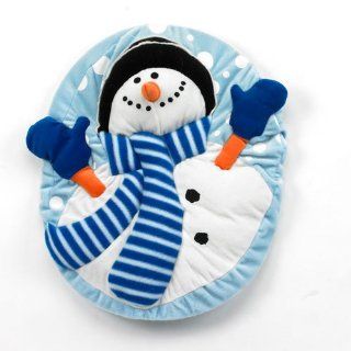 Christmas Bath Accessories   Snowman Flurries Toilet Lid Cover   Toilet Seats