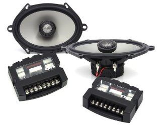 D673A   Diamond Audio 5"x 7" / 6"x 8" Convertible Speaker System with Aluminum Tweeters  Component Vehicle Speaker Systems 
