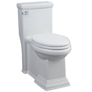 American Standard 2847.016.020 Town Square Right Height Elongated One Piece Toilet, White    