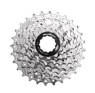 Sunrace CSR63 7 Speed Nickel Plated Cassette  Bike Cassettes And Freewheels  Sports & Outdoors