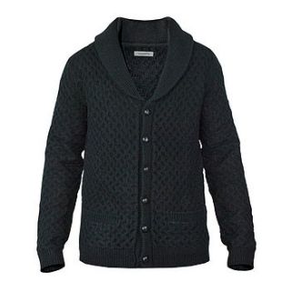 dunderdon kn20 wool cable knit cardigan by uk streetstyle