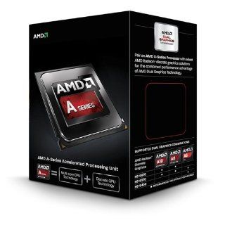 AMD Quad Core A10 Series APU for Desktops A10 6800K with Radeon HD 8670D (AD680KWOHLBOX) Computers & Accessories