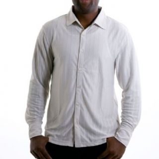 Haggar Men's Long Sleeve Retro Drop Needle Coat Front Shirt at  Mens Clothing store