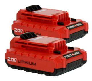 PORTER CABLE PCC680L 20 Volt Lithium Ion Battery 2 Pack (Bulk Packaged)    