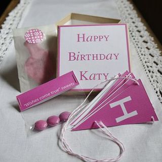 personalised birthday gift box by daisyley