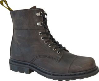 Dr. Martens Gideon Fold Down Lace Boot   Black Greenland