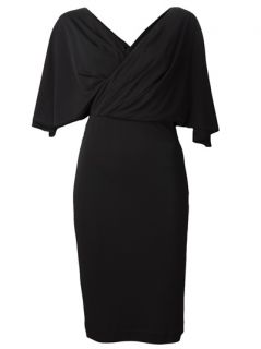 Givenchy Cross Drape Fitted Dress   Stefania Mode