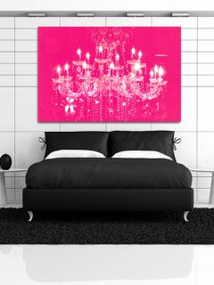 Liquid Chandelier (Pink) by Fluorescent Palace