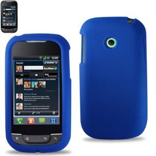 LG Optimus Net P690 Silicone Blue Case Cell Phones & Accessories