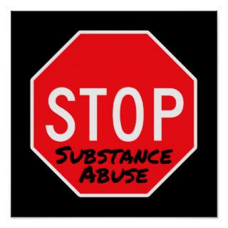 Stop Substance Abuse Print