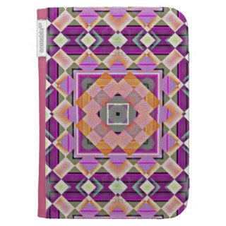 Pink tribal Pattern Kindle Keyboard Covers