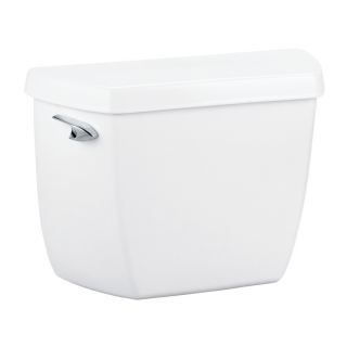 KOHLER Highline White 1.0 GPF (3.79 LPF) 12 in Rough In Single Flush High Efficiency Toilet Tank