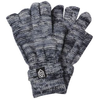 Smith & Jones Mens Erratica Twist Fingerless Gloves   Blue Mix   One Size      Clothing