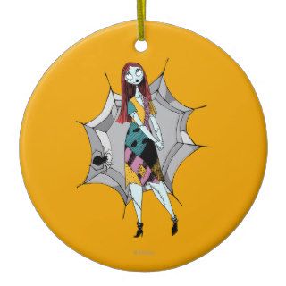 Sally in Spider Web Christmas Ornament