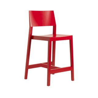 Room B 1A Counter Stool CS1A Finish Red Lacquer