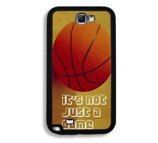 Basketball Its Not Just A Game Samsung Galaxy Note 2 Note II N7100 Case   Fits Samsung Galaxy Note 2 Note II N7100 Cell Phones & Accessories