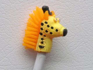 1 Piece Giraffe Animal Finger Pet/pencil Topper   Assorted Color  Pencil Top Erasers 