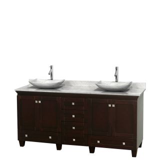 Wyndham Collection Wyndham Collection Acclaim 72 inch Double Espresso Vanity Brown Size Double Vanities