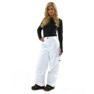 Pulse Pulse Womens White Cargo Snowboard Pants White Size M (8  10)