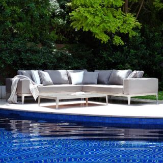 Harbour Outdoor Balmoral Left/Right Arm Deep Seating Sofa with Cushions BAL.0