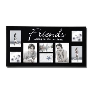 Adeco Adeco 8 opening Friends Bring Out The Best In Us Picture Frame Black Size 4x6