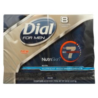 Dial For Men 8 pk. NutriSkin Plus 7 Bionutrients