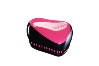 Tangle Teezer Compact Styler Hair Brush, Black and Pink  Hair Extensions  Beauty