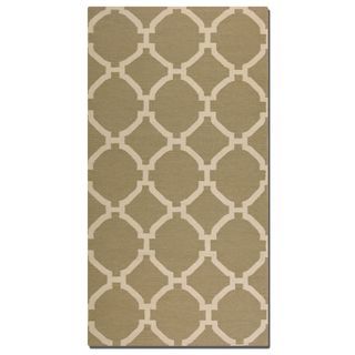 Bermuda Khaki Wool Rug (8 X 10)